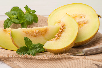 Image showing Honeydew melon