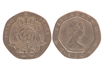 Image showing Twenty Pence coin