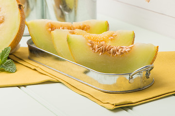 Image showing Honeydew melon