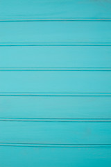 Image showing Turquoise wood boards