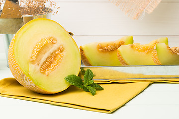 Image showing Honeydew melon