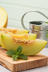 Image showing Honeydew melon