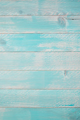 Image showing Blue wood background