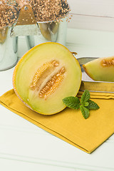 Image showing Honeydew melon