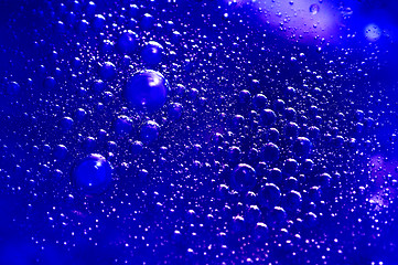 Image showing blue bubbles