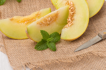 Image showing Honeydew melon