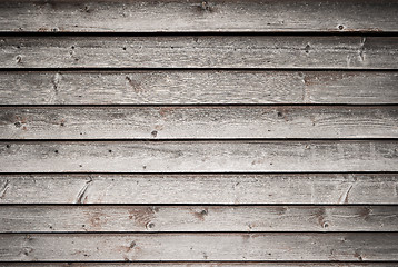 Image showing Wood old wall background