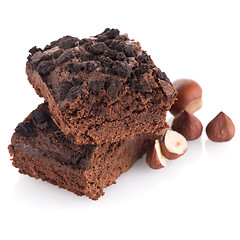 Image showing Chocolate brownies