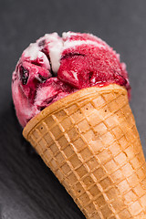 Image showing Ice cream cone