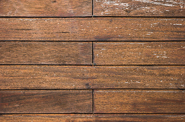 Image showing Wood old wall background