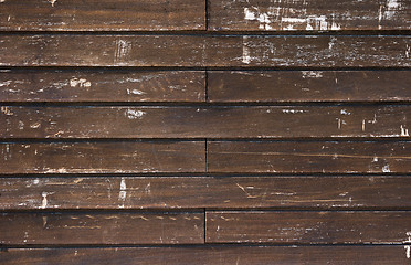 Image showing Wood old wall background