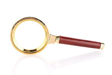 Image showing Old magnifying glass