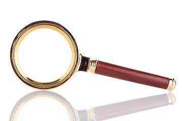 Image showing Old magnifying glass