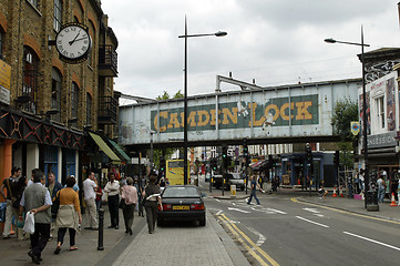 Image showing Camden High Street