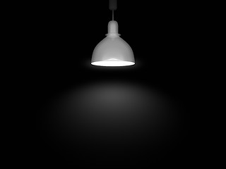 Image showing grey lamp