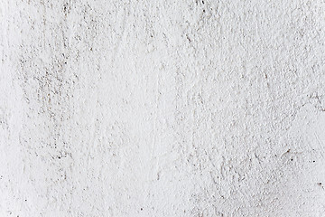 Image showing Grungy White Concrete Wall Background
