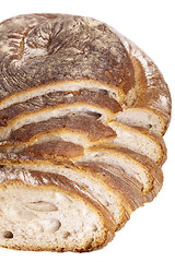 Image showing tasty fresh baked bread bun baguette natural food