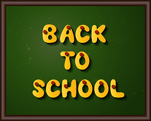 Image showing Classroom blackboard 