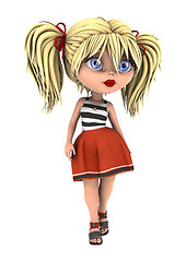 Image showing Toon Girl