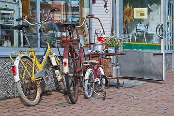 Image showing Old bicycle.