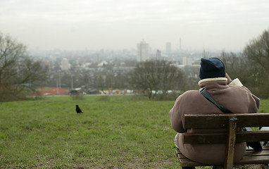 Image showing Park Bench