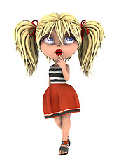 Image showing Toon Girl