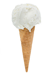 Image showing vanilla ice cream