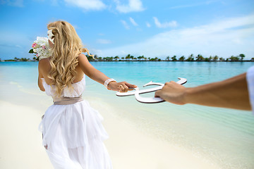 Image showing Wedding on Maldives