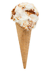 Image showing caramel ice cream