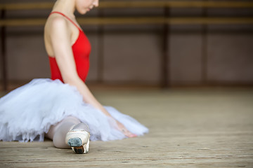 Image showing ballerina on tutu