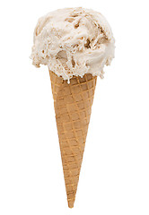 Image showing hazelnut ice cream