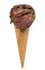 Image showing milk chocolate ice cream