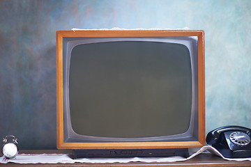 Image showing retro tv