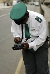 Image showing Traffic Warden