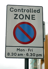 Image showing Parking Sign