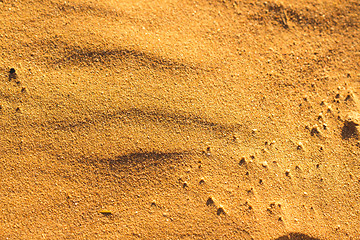Image showing Desert sand pattern texture