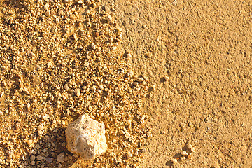 Image showing Desert sand pattern texture