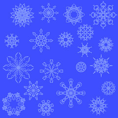 Image showing Snow Flakes