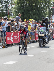 Image showing The Cyclist Greg Van Avermaet - Tour de France 2015