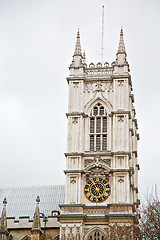 Image showing door southwark  cathedral in london england old  construction an