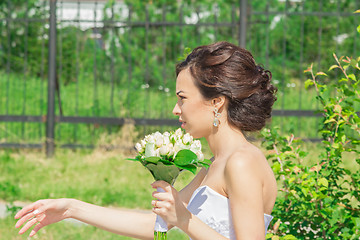 Image showing Portrait of a bride 