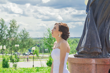 Image showing Portrait of a bride 