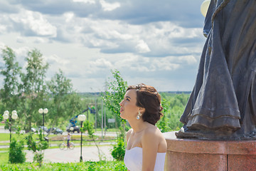 Image showing Portrait of a bride 