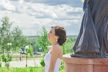 Image showing Portrait of a bride 