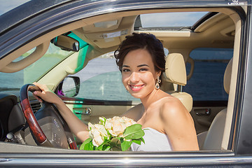 Image showing Portrait of a bride    