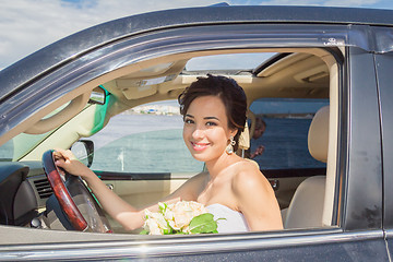 Image showing Portrait of a bride    