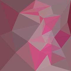 Image showing Fandango Pink Abstract Low Polygon Background