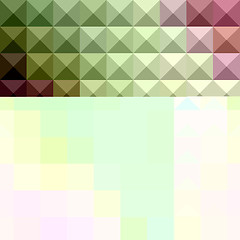 Image showing Deep Mauve Purple And Green Abstract Low Polygon Background