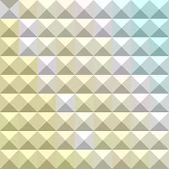 Image showing Light Khaki Yellow Abstract Low Polygon Background