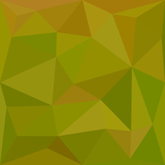 Image showing Heart Gold Green Abstract Low Polygon Background